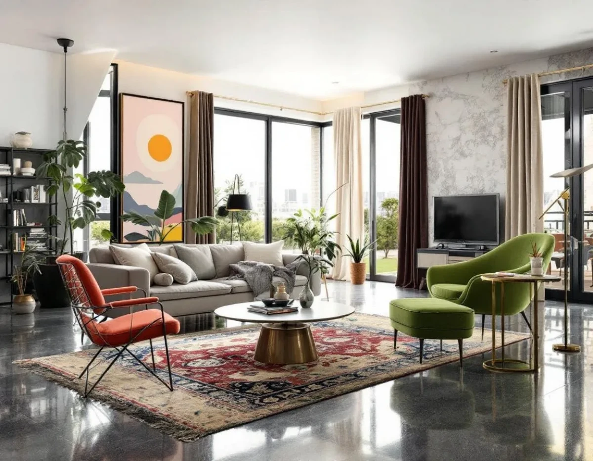 L'Ère Spatiale Vintage : Comment le Style Rétrofuturiste Transforme l'Immobilier Contemporain